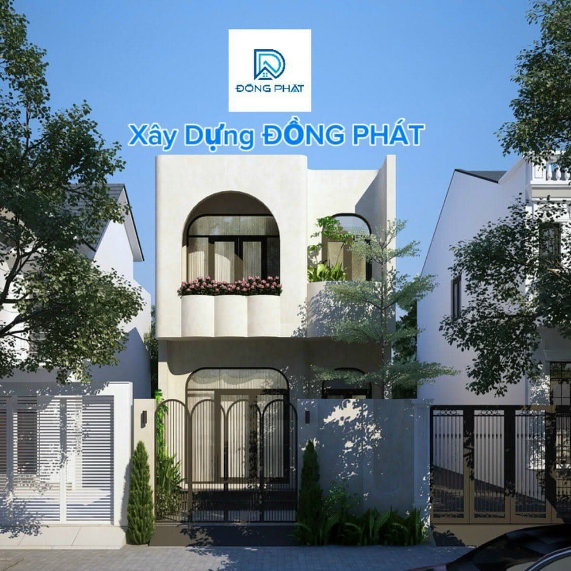 Phối cảnh 3D nhà ở dân dụng do Đồng Phát thiết kế