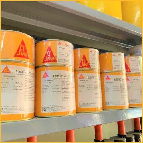 Sika Dur 752 Nhựa bơm epoxy 2 thành phần xử lý vết nứt