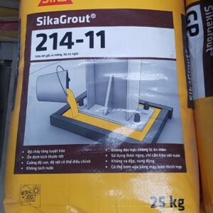 Sika Grout 214-11 Vữa tự chảy không co ngót cường độ cao